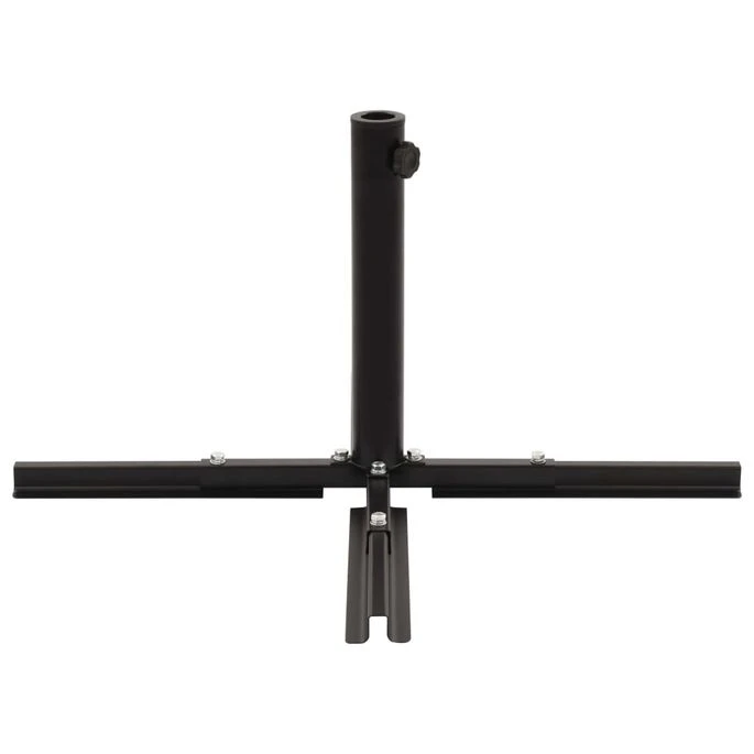 Socle De Parasol Avec Plaques De Poids Gris Et Noir 5 Socle De Parasol Avec Plaques De Poids Gris Et Noir – Image 5