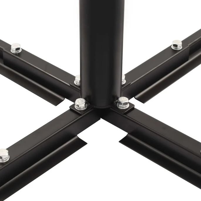 Socle De Parasol Avec Plaques De Poids Gris Et Noir 9 Socle De Parasol Avec Plaques De Poids Gris Et Noir – Image 9