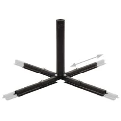 Socle De Parasol Avec Plaques De Poids Noir 2 -Mobilier De Jardin Soldes socle de parasol avec plaques de poids noir 8718475741268 1276226