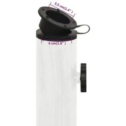 Socle De Parasol Blanc 44x44x31 Cm Fonte -Mobilier De Jardin Soldes socle de parasol blanc 44x44x31 cm fonte 3666722145879 1297797