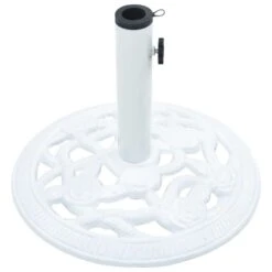 Socle De Parasol Blanc 9 Kg 40 Cm Fonte 8 Socle De Parasol Blanc 9 Kg 40 Cm Fonte -Mobilier De Jardin Soldes socle de parasol blanc 9 kg 40 cm fonte 3666722178228 1219817