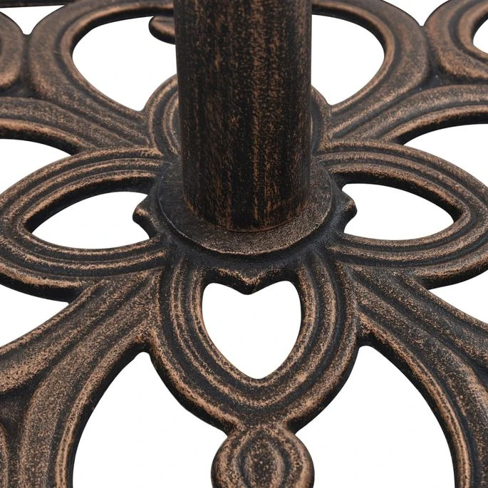 Socle De Parasol Bronze 12 Kg 49 Cm Fonte 6 Socle De Parasol Bronze 12 Kg 49 Cm Fonte – Image 6