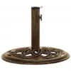 Socle De Parasol Bronze 44x44x31 Cm Fonte