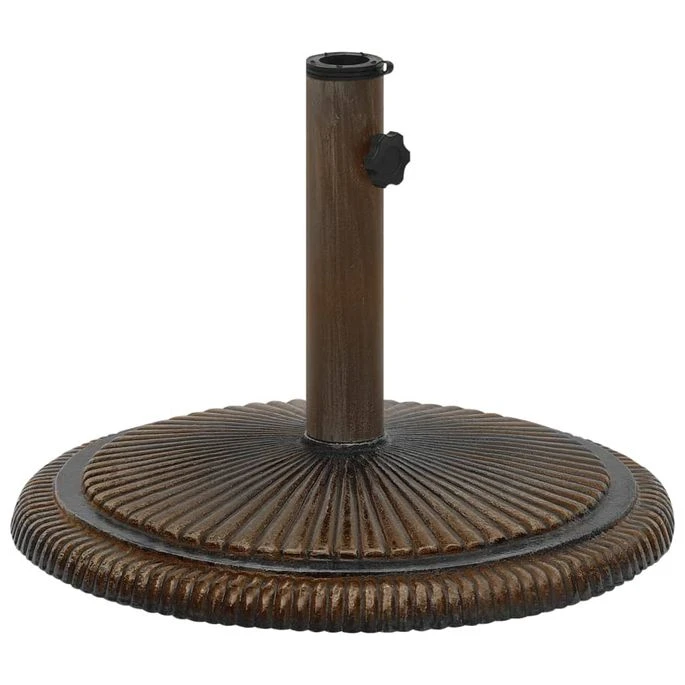 Socle De Parasol Bronze 45x45x30 Cm Fonte 1 Socle De Parasol Bronze 45x45x30 Cm Fonte