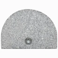 Socle De Parasol Granite Courbe 10 Kg Gris -Mobilier De Jardin Soldes socle de parasol granite courbe 10 kg gris 3666722180474 1217581