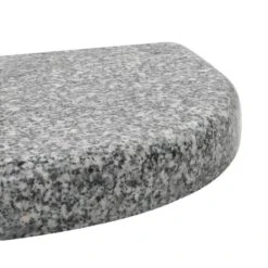 Socle De Parasol Granite Courbe 10 Kg Gris -Mobilier De Jardin Soldes socle de parasol granite courbe 10 kg gris 3666722180474 1217583