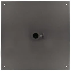 Socle De Parasol Noir Acier Carré 17 Kg -Mobilier De Jardin Soldes socle de parasol noir acier carre 17 kg 8718475715443 1375921