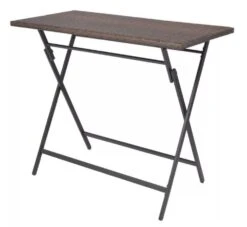 Table Bar Rectangulaire Et 6 Chaises De Jardin Résine Tressée Marron Klark -Mobilier De Jardin Soldes table bar rectangulaire et 6 chaises de jardin resine tressee marron klark 3666722579063 259447