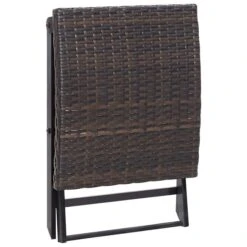 Tabouret Pliable Résine Tressée Marron 9 Tabouret Pliable Résine Tressée Marron -Mobilier De Jardin Soldes tabouret pliable resine tressee marron 3666722179980 1218189