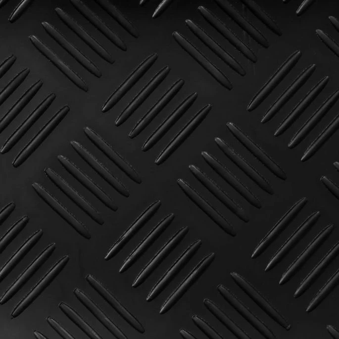 Tapis En Caoutchouc Antidérapant 1,5x2 M 3 Mm Quadrillage 2 Tapis En Caoutchouc Antidérapant 1,5x2 M 3 Mm Quadrillage – Image 2