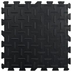 Tapis Imbriqués 4 Pcs Caoutchouc 60x60 Cm 12 Mm Rainure -Mobilier De Jardin Soldes tapis imbriques 4 pcs caoutchouc 60x60 cm 12 mm rainure 8718475723097 1168253