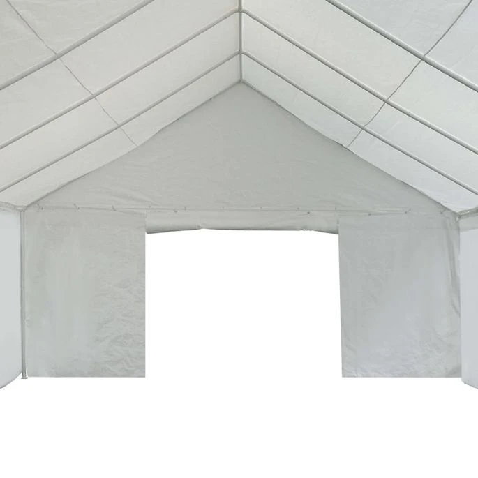 Tente De Rangement PE 4 X 8 M Blanc 9 Tente De Rangement PE 4 X 8 M Blanc – Image 9
