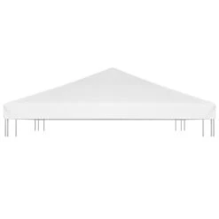 Toile De Toit De Belvédère 270 G/m² 4x3 M Blanc -Mobilier De Jardin Soldes toile de toit de belvedere 270 g m 4x3 m blanc 3666722203098 1166018