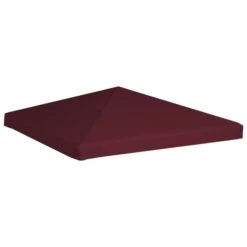 Toile Supérieure De Gazebo 310 G/m² 3x3 M Bordeaux 8 Toile Supérieure De Gazebo 310 G/m² 3x3 M Bordeaux -Mobilier De Jardin Soldes toile superieure de gazebo 310 g m 3x3 m bordeaux 3666722179676 1218479