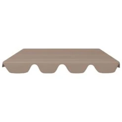 Toit De Rechange De Balançoire Taupe 150/130x70/105 Cm -Mobilier De Jardin Soldes toit de rechange de balancoire taupe 150 130x70 105 cm 3666722202947 1166107