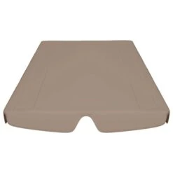 Toit De Rechange De Balançoire Taupe 150/130x70/105 Cm -Mobilier De Jardin Soldes toit de rechange de balancoire taupe 150 130x70 105 cm 3666722202947 1166108