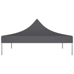 Toit De Tente De Réception 2x2 M Anthracite 270 G/m² -Mobilier De Jardin Soldes toit de tente de reception 2x2 m anthracite 270 g m 3666722202398 1166720