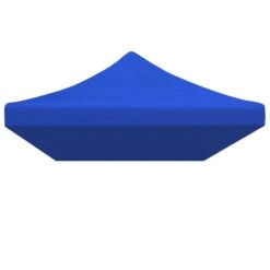 Toit De Tente De Réception 3 X 6 M Bleu -Mobilier De Jardin Soldes toit de tente de reception 3 x 6 m bleu 3666722132480 1329349