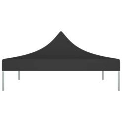 Toit De Tente De Réception 3x3 M Noir 270 G/m² -Mobilier De Jardin Soldes toit de tente de reception 3x3 m noir 270 g m 3666722183116 1215305