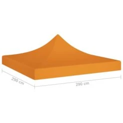 Toit De Tente De Réception 3x3 M Orange 270 G/m² 9 Toit De Tente De Réception 3x3 M Orange 270 G/m² -Mobilier De Jardin Soldes toit de tente de reception 3x3 m orange 270 g m 3666722183147 1215292