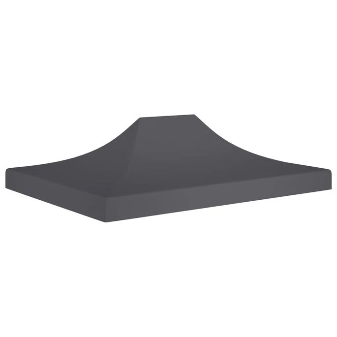 Toit De Tente De Réception 4x3 M Anthracite 270 G/m² 1 Toit De Tente De Réception 4x3 M Anthracite 270 G/m²