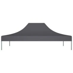Toit De Tente De Réception 4x3 M Anthracite 270 G/m² 8 Toit De Tente De Réception 4x3 M Anthracite 270 G/m² -Mobilier De Jardin Soldes toit de tente de reception 4x3 m anthracite 270 g m 3666722182966 1215395