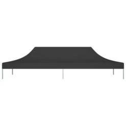 Toit De Tente De Réception 6x3 M Noir 270 G/m² -Mobilier De Jardin Soldes toit de tente de reception 6x3 m noir 270 g m 3666722935784 1215351