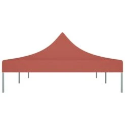 Toit De Tente De Réception 6x3 M Terre Cuite 270 G/m² -Mobilier De Jardin Soldes toit de tente de reception 6x3 m terre cuite 270 g m 3666722183048 1215346