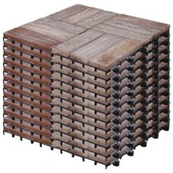 Tuiles De Terrasse 11 Pcs 30x30 Cm Bois De Récupération Solide 2 14 Tuiles De Terrasse 11 Pcs 30x30 Cm Bois De Récupération Solide 2 -Mobilier De Jardin Soldes tuiles de terrasse 11 pcs 30x30 cm bois de recuperation solide 8719883590615 1218106