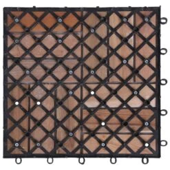 Tuiles De Terrasse 11 Pcs 30x30 Cm Bois De Récupération Solide 2 18 Tuiles De Terrasse 11 Pcs 30x30 Cm Bois De Récupération Solide 2 -Mobilier De Jardin Soldes tuiles de terrasse 11 pcs 30x30 cm bois de recuperation solide 8719883590615 1218110