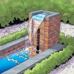 Ubbink Cascade Lame Nevada 30 Cm Acier Inoxydable -Mobilier De Jardin Soldes ubbink cascade lame nevada 30 cm acier inoxydable 3666722187190 1209428