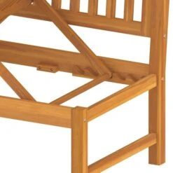 VidaxL Lit De Jour Avec Coussin Gris 200x60x75 Cm Bois D'acacia Solide -Mobilier De Jardin Soldes vidaxl lit de jour avec coussin gris 200x60x75 cm bois d acacia solide 3666722922715 1512416