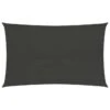 Voile D'ombrage 160 G/m² Anthracite 3x4,5 M PEHD