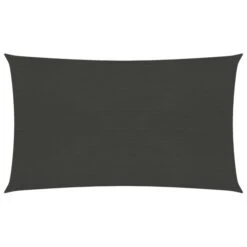 Voile D'ombrage 160 G/m² Anthracite 3x6 M PEHD