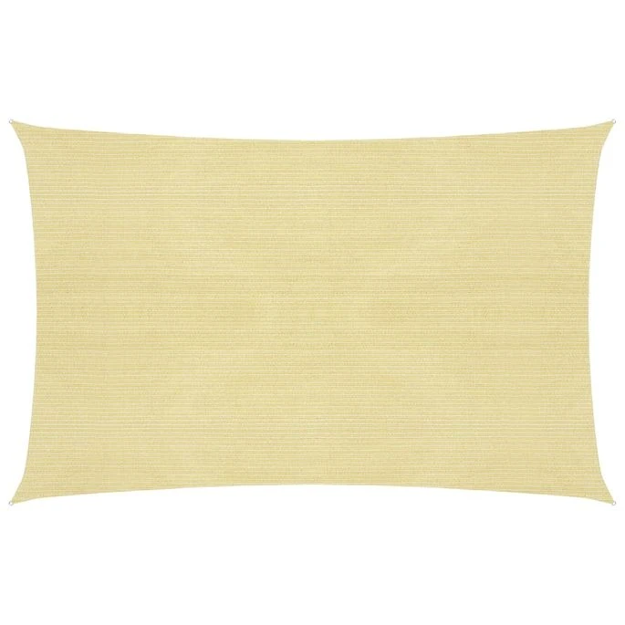 Voile D'ombrage 160 G/m² Beige 3,5x4,5 M PEHD 1 Voile D'ombrage 160 G/m² Beige 3,5x4,5 M PEHD