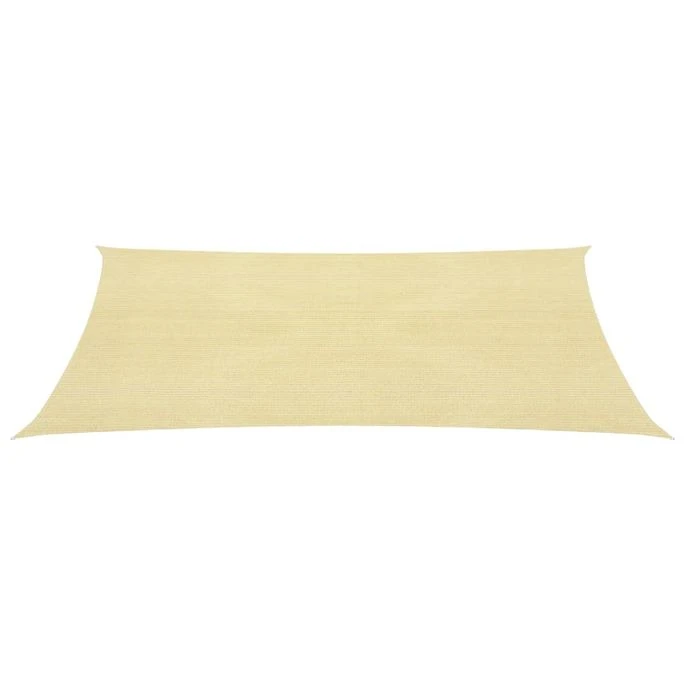 Voile D'ombrage 160 G/m² Beige 3,5x4,5 M PEHD 3 Voile D'ombrage 160 G/m² Beige 3,5x4,5 M PEHD – Image 3