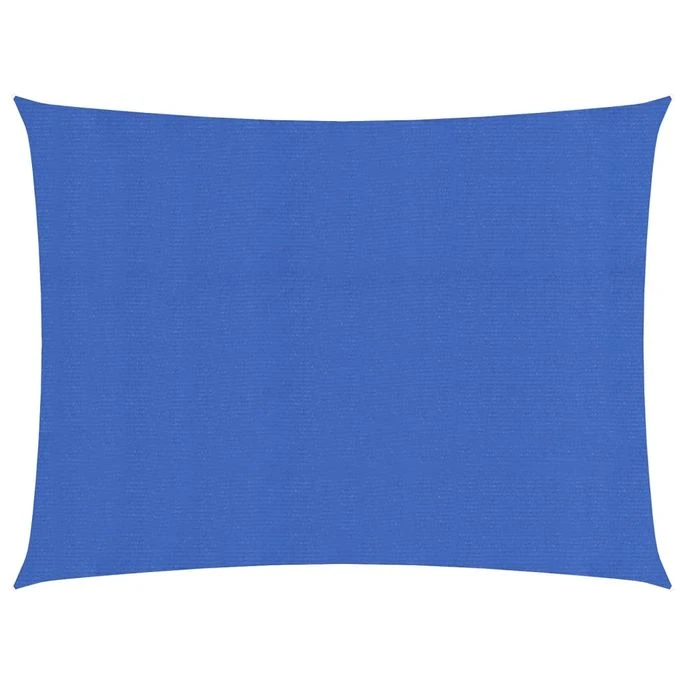 Voile D'ombrage 160 G/m² Bleu 2x3 M PEHD 1 Voile D'ombrage 160 G/m² Bleu 2x3 M PEHD