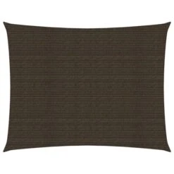 Voile D'ombrage 160 G/m² Marron 3x4 M PEHD