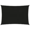 Voile D'ombrage 160 G/m² Noir 2,5x3,5 M PEHD