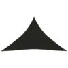Voile D'ombrage 160 G/m² Noir 3x3x4,2 M PEHD