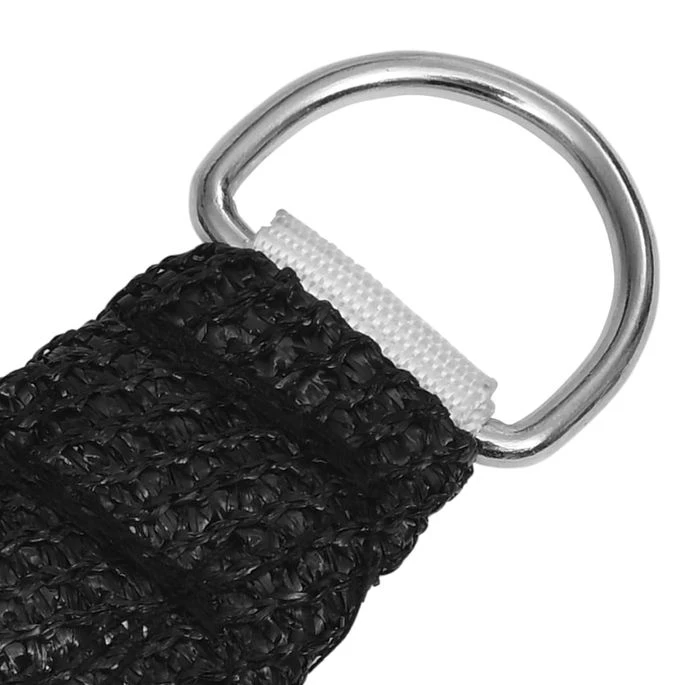Voile D'ombrage 160 G/m² Noir 3x5 M PEHD 4 Voile D'ombrage 160 G/m² Noir 3x5 M PEHD – Image 4