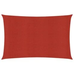 Voile D'ombrage 160 G/m² Rouge 6x7 M PEHD