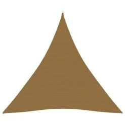 Voile D'ombrage 160 G/m² Taupe 4,5x4,5x4,5 M PEHD