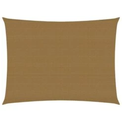 Voile D'ombrage 160 G/m² Taupe 4x5 M PEHD