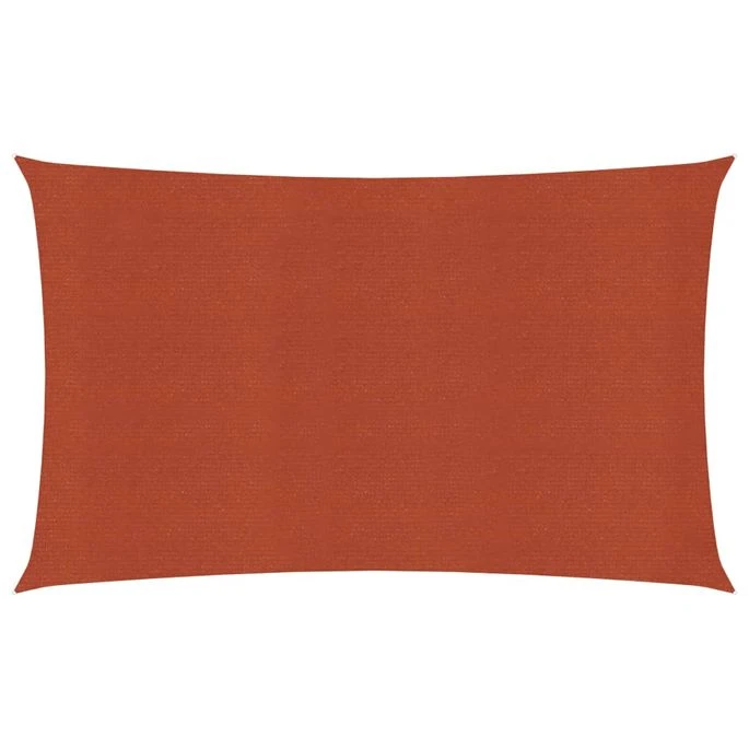 Voile D'ombrage 160 G/m² Terre Cuite 4x7 M PEHD 1 Voile D'ombrage 160 G/m² Terre Cuite 4x7 M PEHD