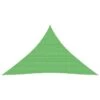 Voile D'ombrage 160 G/m² Vert Clair 3x3x4,2 M PEHD