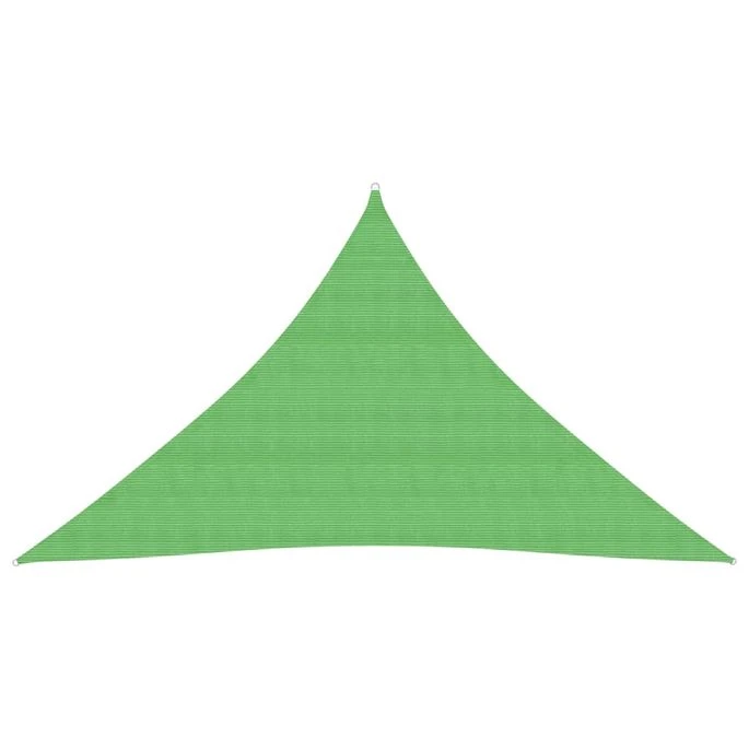 Voile D'ombrage 160 G/m² Vert Clair 3x3x4,2 M PEHD 1 Voile D'ombrage 160 G/m² Vert Clair 3x3x4,2 M PEHD