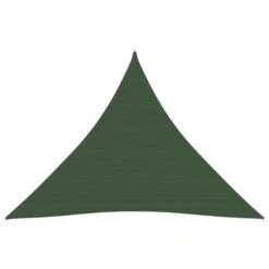 Voile D'ombrage 160 G/m² Vert Foncé 4,5x4,5x4,5 M PEHD