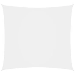 Voile De Parasol Tissu Oxford Carré 4x4 M Blanc
