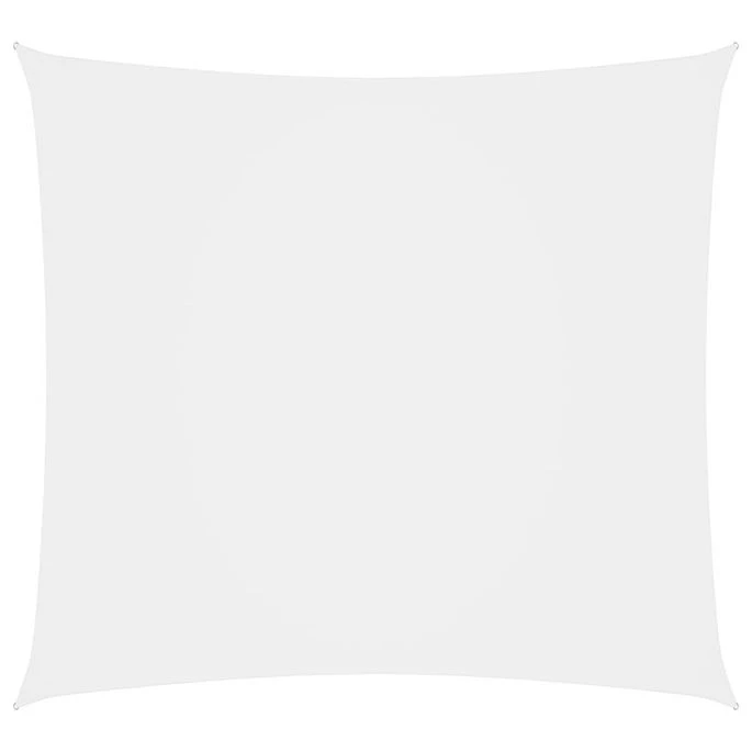 Voile De Parasol Tissu Oxford Carré 4x4 M Blanc 1 Voile De Parasol Tissu Oxford Carré 4x4 M Blanc